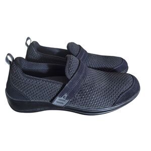 Orthofeet Quincy Stretch Walking Shoes Women's 8.5 B Black Comfort Orthopedic